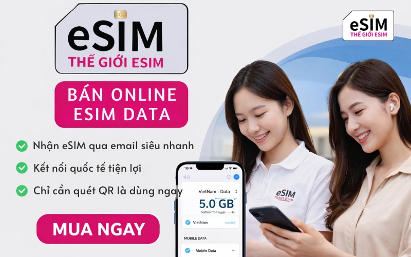 eSIM API là chìa khóa giúp đại lý tự động hóa và bứt phá doanh thu 2026.